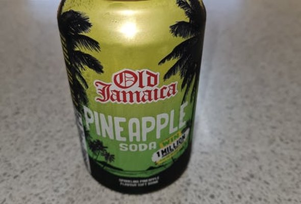 Pineapple Soda Can
