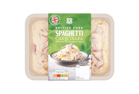 Co-op Italian Menu Spaghetti Carbonara 400g