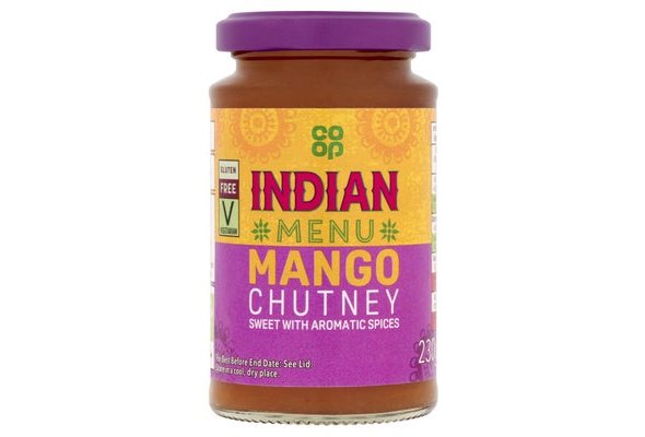 Co-op Indian Menu Mango Chutney 230g