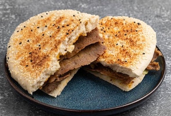 Grilled Lamb Donner Panini