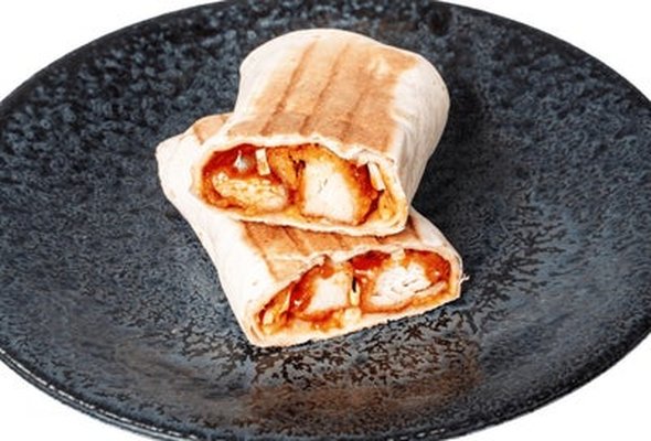 Smoked BBQ Chicken Wrap