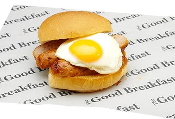 Quorn™ Sausage & Egg Bap