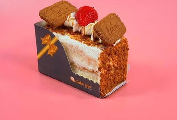 Creamy Cinnamon Cake Slice