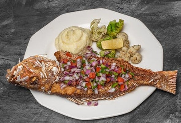 140. Belizean Fried Whole Snapper