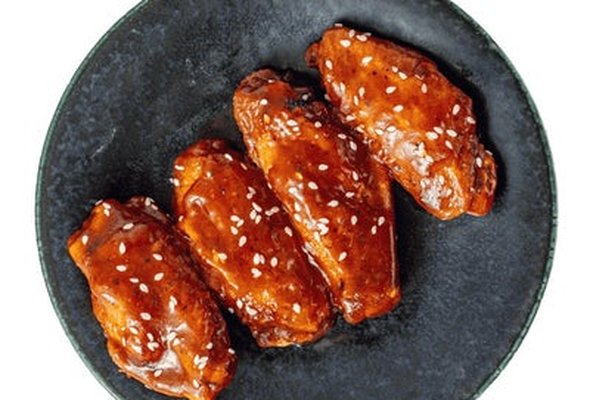 4 x Smoked BBQ Wings