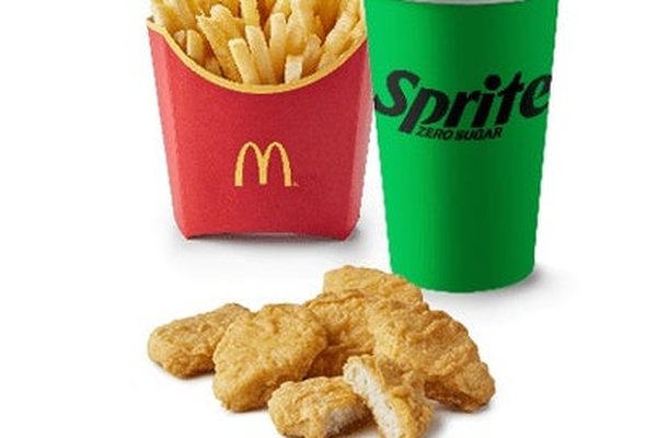 Medium 6 Chicken McNuggets® Meal