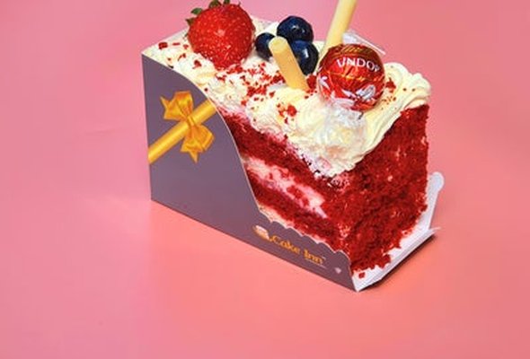 Red Velvet Cake Slice