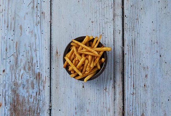 Spicy skinny fries