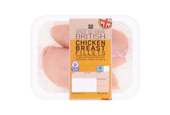 Co-op British Chicken Breast Fillets 300g