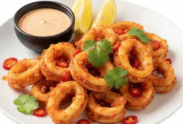 8pcs Squid Rings