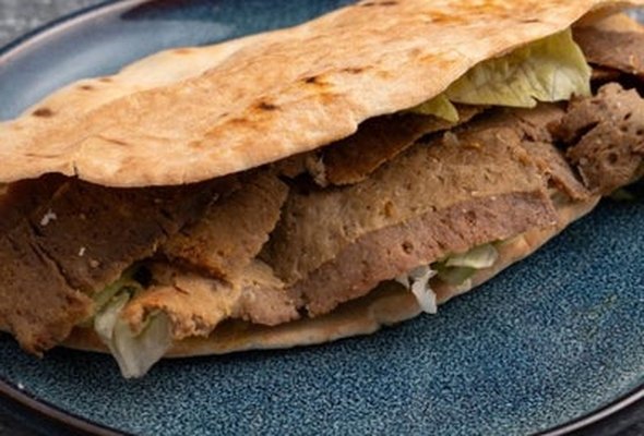 Grilled Lamb Donner Pitta