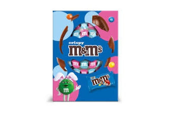 M&Ms Crispy Large Egg 156g