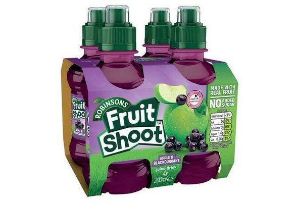 Fruit Shoot Blackcurrant & Apple 200ml 4pk