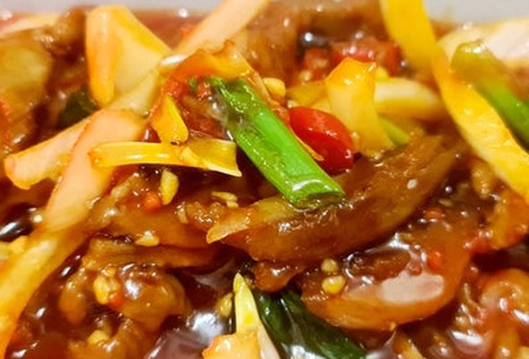 Roast Duck with General Tso's