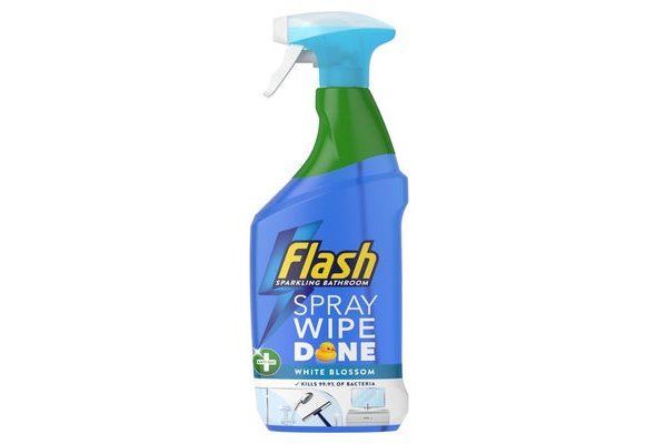 Flash Bathroom Spray Wipe Done Antibacterial 800ml
