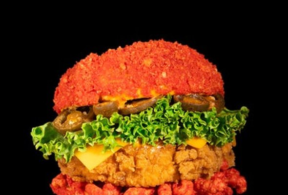 Flamin-hot Cheetos Stack