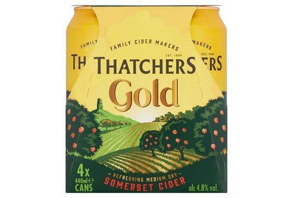 Thatcher's Gold 440ml 4pk