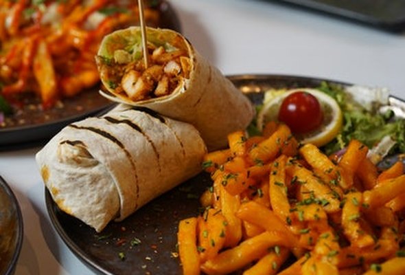 Dynamite Shrimp Wrap
