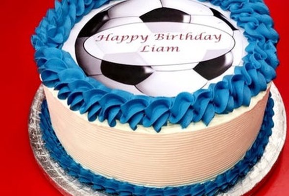 Football Birthday Cake K623