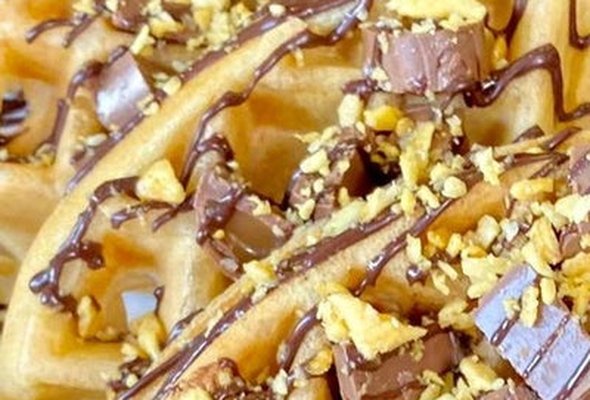 Cara-melt Waffle
