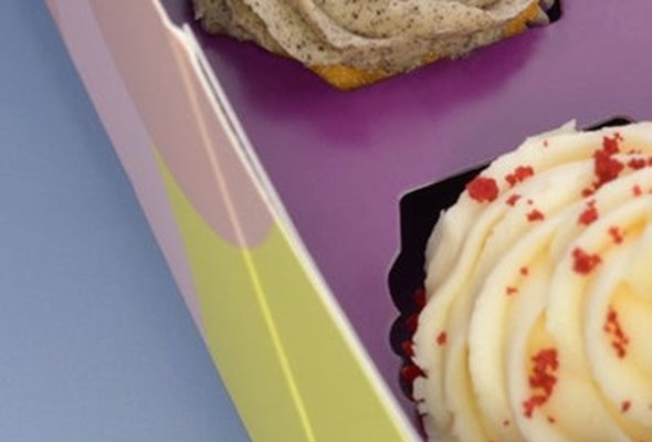 Box of 2 Buttercream Cupcakes
