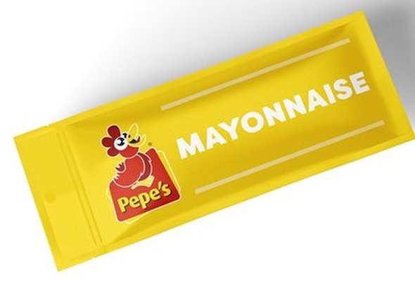 Pepe's Branded Mayonnaise Sachets