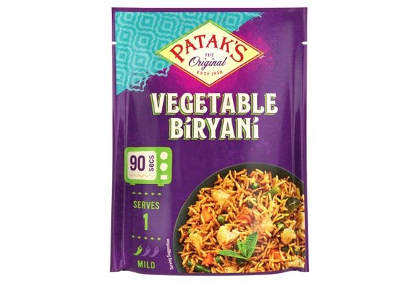 Patak's Aromatic Vegetable Biryani 270g