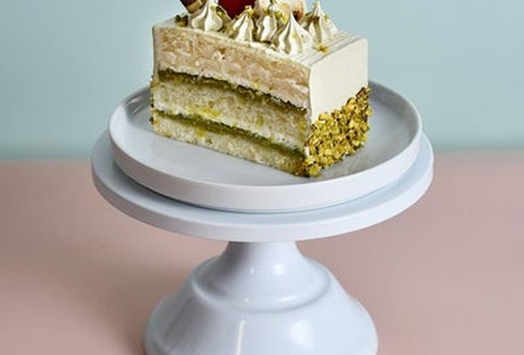 Pistachio Cream Slice