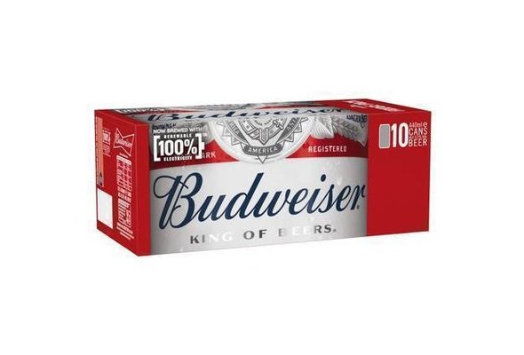 Budweiser 440ml 10pk