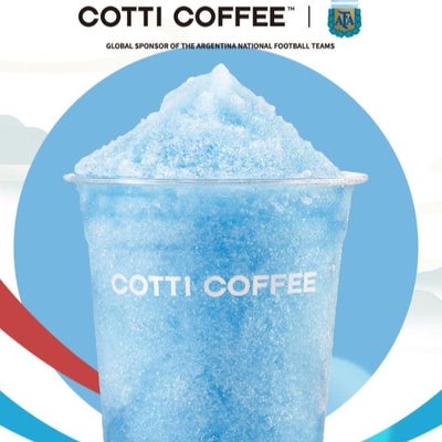 Pampas Blue Coconut Frappé