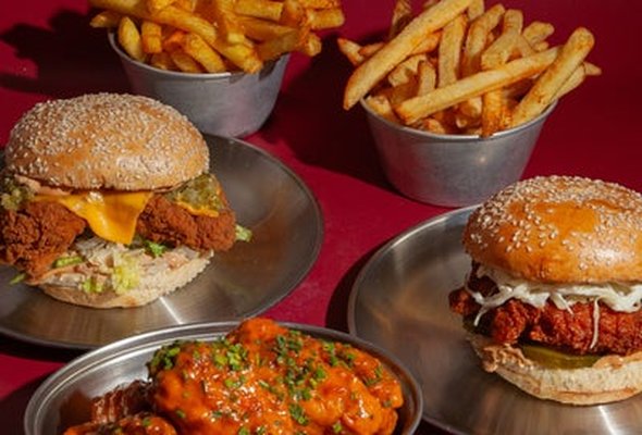 Chicken Sandwich Meal for Two