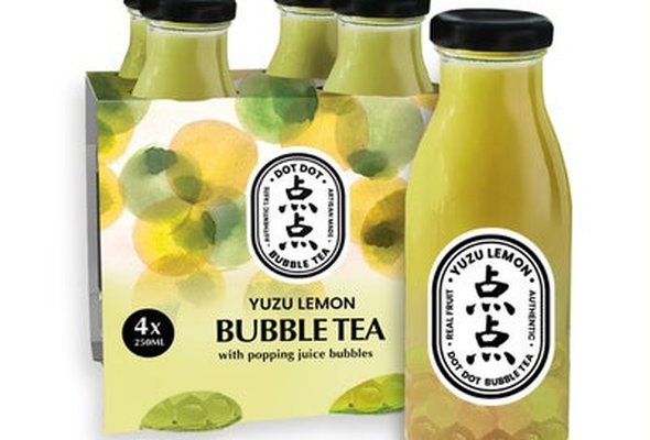 Yuzu Lemon Bubble Tea Multipack 4 x 250ml