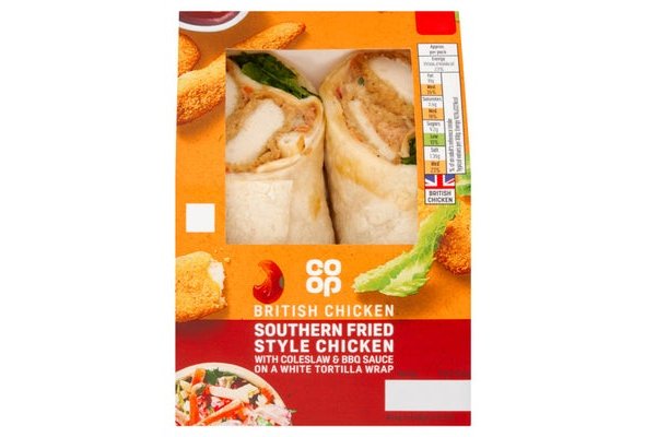 Co-op Southern Fried Chicken Wrap