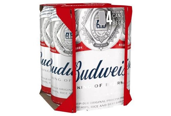 Budweiser 440ml 4pk