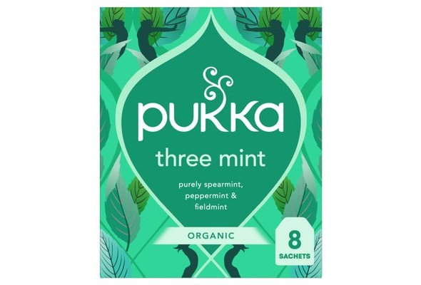 Pukka 8 Organic Three Mint Sachet 12.8g