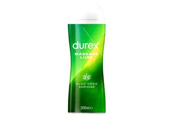 Durex 2 In 1 Massage Aloe Vera Water Based Lube - 200ml