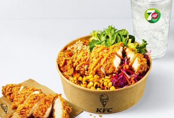 Zinger Ranch Rice Bowl with Extra Zinger Fillet & Drink 🔥