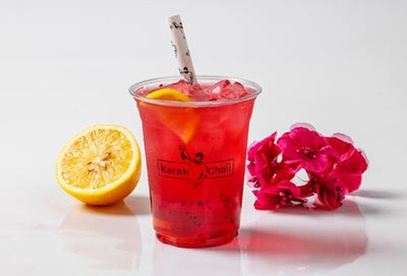 Hibiscus & Lemon Iced Tea
