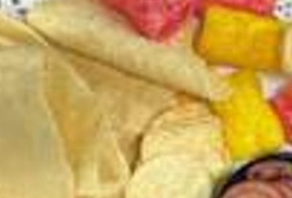 Masala Onions with Papad