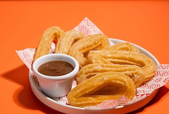 Churros and Toffee Sauce
