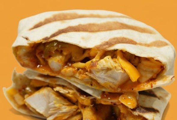 BBQ Flame Chicken Quesadilla