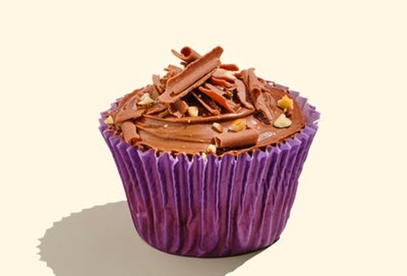 Chocolate Flake Cupcake with Nutella®