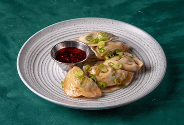 5x Veggie Dumpling with Chili Glaze (V)
