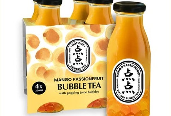 Mango Passionfruit Bubble Tea Multipack 4 x 250ml