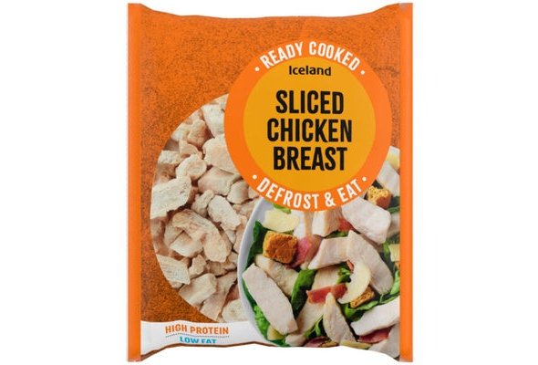 Iceland Ready Cooked Sliced Chicken Breast 500g