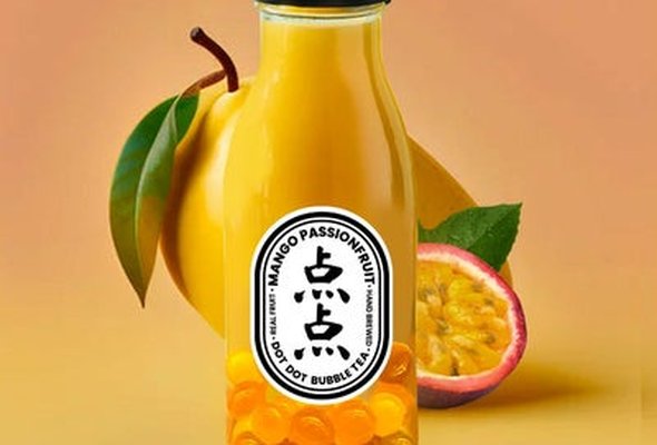Mango Passionfruit Bubble Tea 250ml