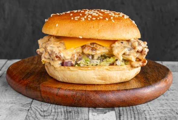 TGF Naga Chicken Burger