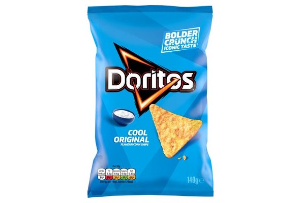 Doritos Cool Original Tortilla Chips Sharing Bag Crisps 140g