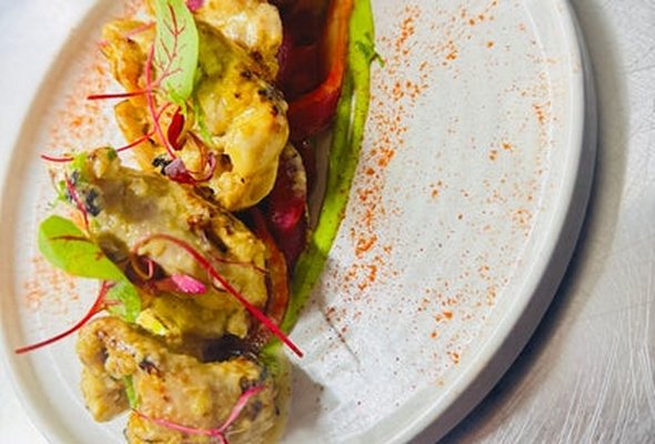 Chicken Malai or Lahsuni Tikka