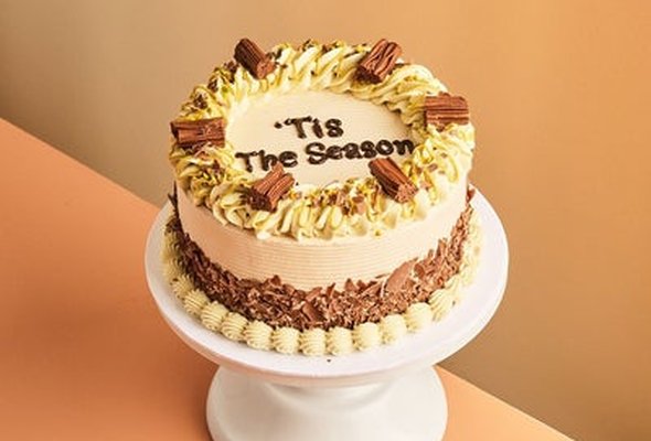 8" Nutty Pistachio Tiramisu Cake
